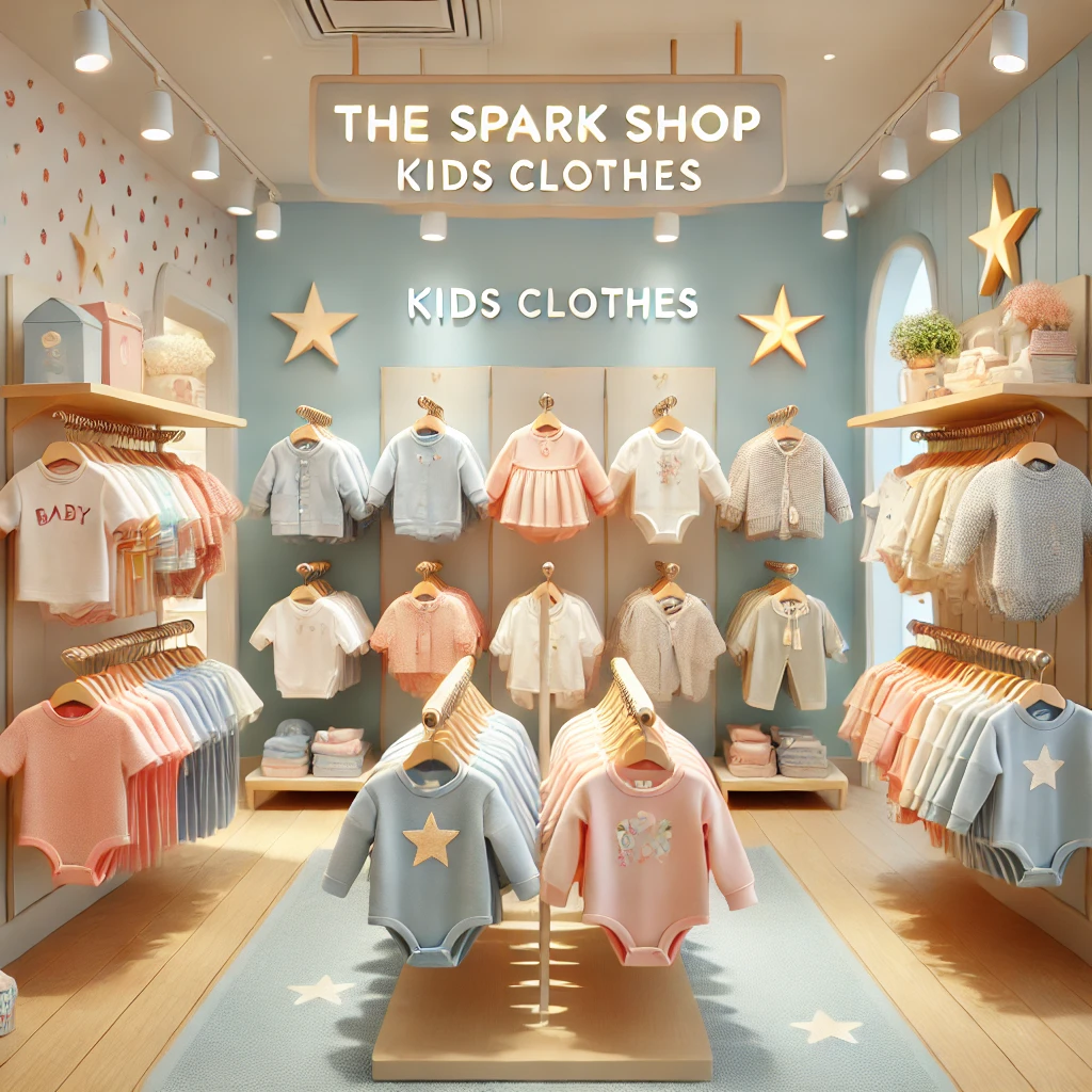 thespark shop kids clothes for baby boy & girl