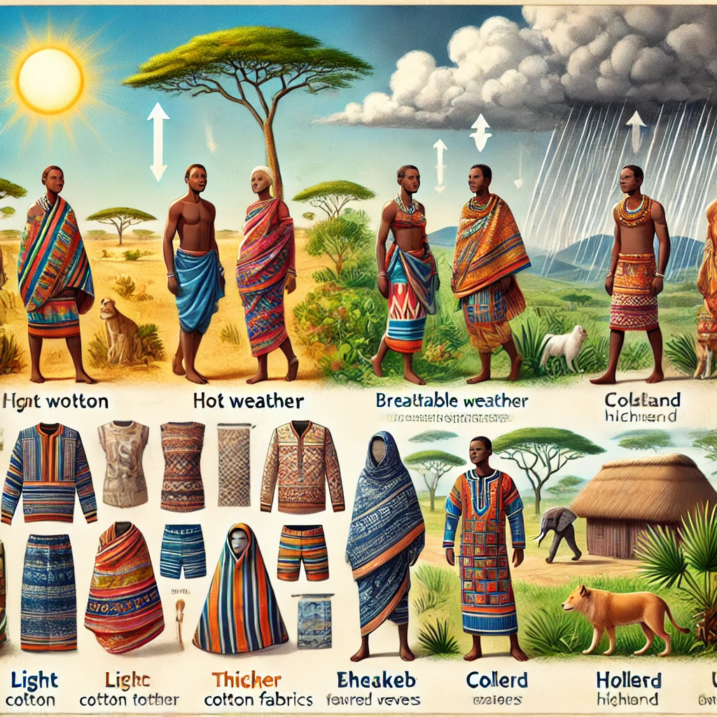 African Clothes Help with Weather