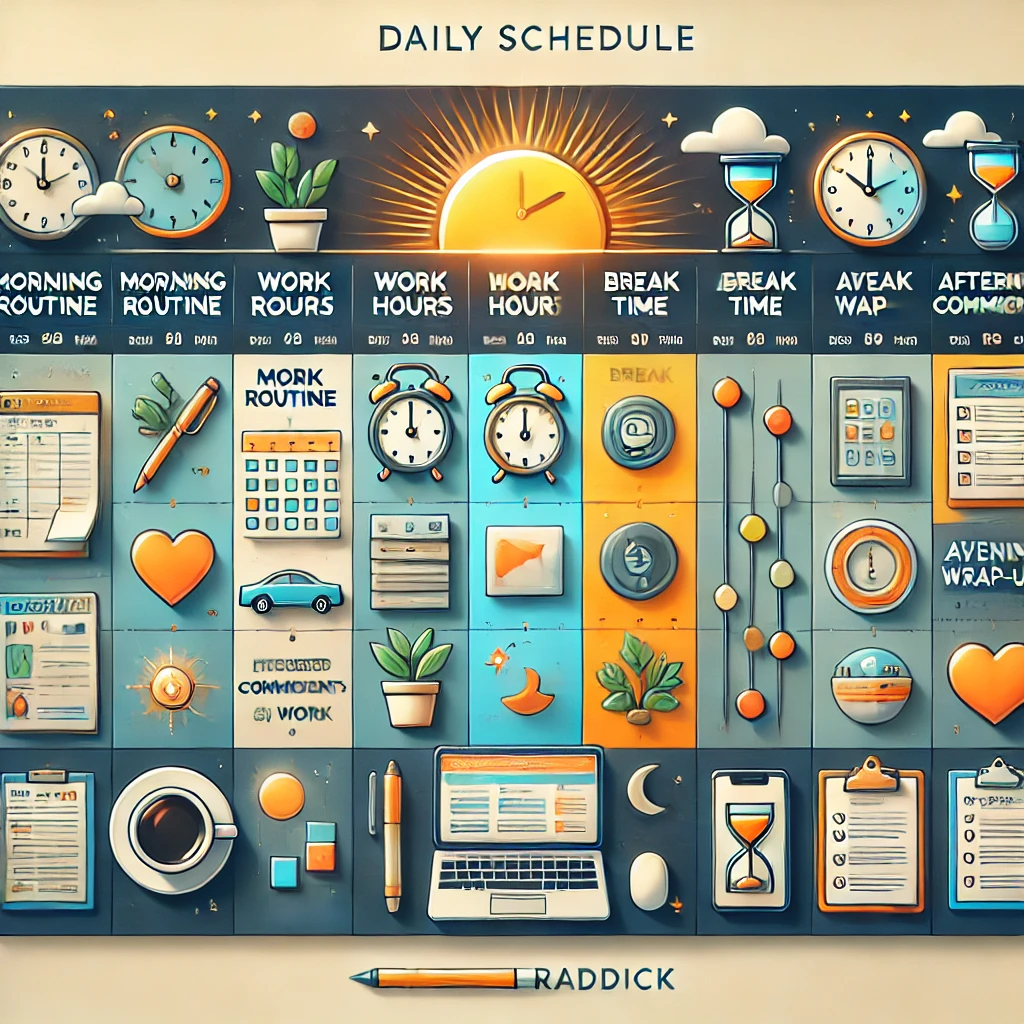 What is Rasson Raddick Daily Schedule